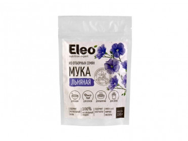 Eleo Мука семян льна, 150 гр