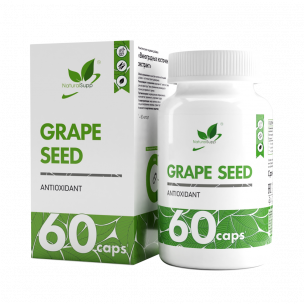Natural Supp Grape Seed, 60 капсул
