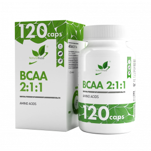 Natural Supp BCAA 2:1:1, 120 капсул