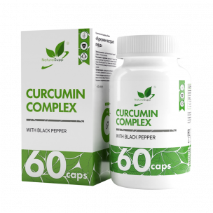 Natural Supp Curcumin complex, 60 капсул