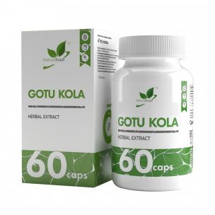 Natural Supp Gotu Kola, 60 капсул