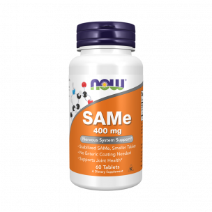 NOW SAMe 400 mg, 60 таблеток