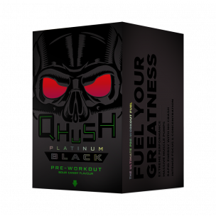 USN Qhush Platinum Black, 300 грамм