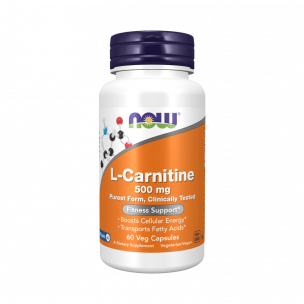 NOW L-Carnitine 500 mg, 60 капсул