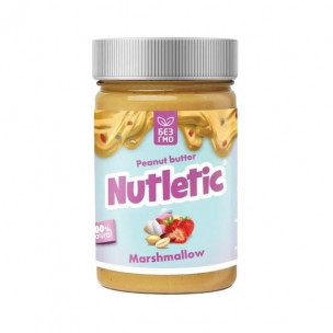 Nutletic Арахисовая паста с маршмеллоу и клубникой, 280 гр