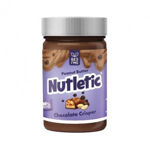 Nutletic Арахисовая паста шоколадный криспер, 280 гр