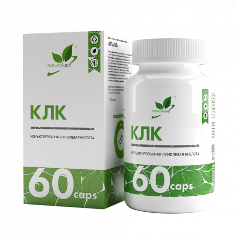 Natural Supp CLA, 60 капсул