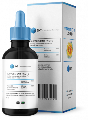 SNT Liquid Vit D-3 drops, 30 мл