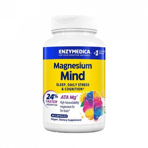 Enzymedica Magnesium Mind 350 mg, 60 капсул