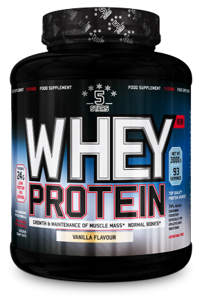 5Stars Whey Protein 74%, 3000 г