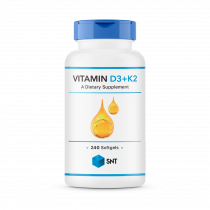 SNT Vitamin D3 + K2 2000 IU, 240 капсул