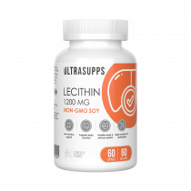 Ultrasupps Lecithin 1200 mg, 60 капсул