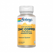 Solaray Zinc Copper, 100 капсул