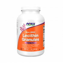 NOW Lecithin Granules Non-GMO, 454 грамма